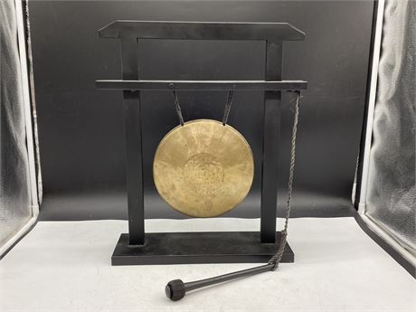 DECORATIVE CHINESE GONG (14”X18”)