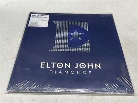 SEALED - ELTON JOHN - DIAMONDS 2LP