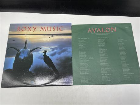 ROXY MUSIC - AVALON - VG+