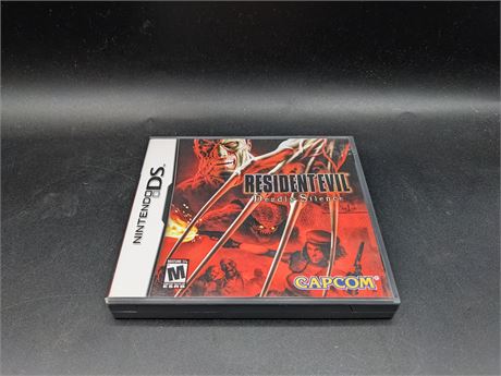 RESIDENT EVIL DEADLY SILENCE - CIB - VERY GOOD CONDITION - DS