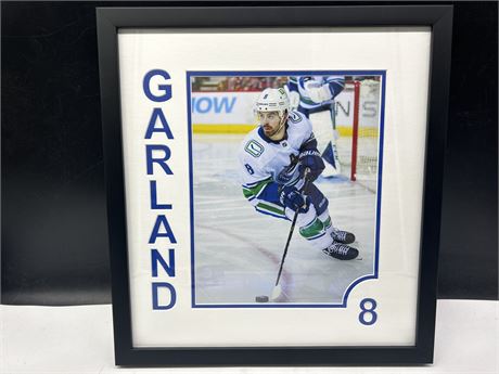 CONOR GARLAND FRAMED PICTURE/PRINT - 14” X 15”