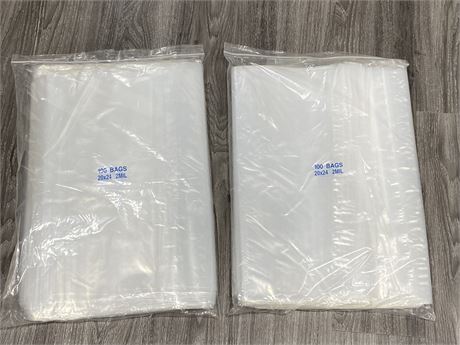 200 REUSABLE BAGS (20”x24”)