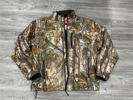 MILWAUKEE / REALTREE HEATED ZIP UP - SIZE L