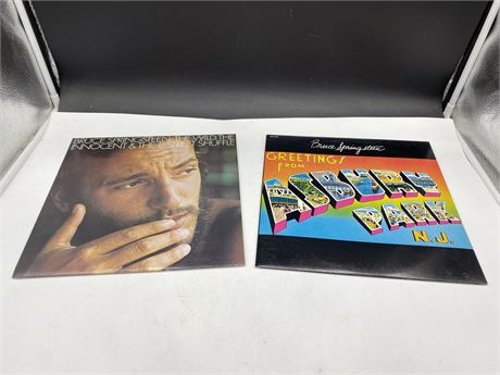 2 BRUCE SPRINGSTEEN ALBUMS - BOTH (NM) NEAR MINT CONDITION