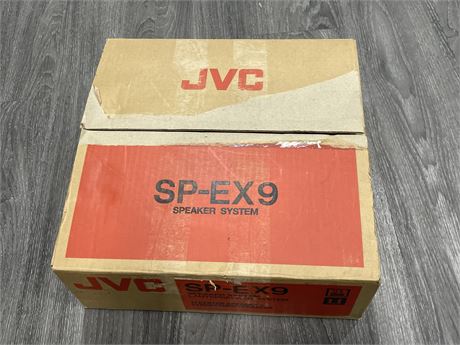 BRAND NEW JVC SP-EX9 SPEAKERS IN BOX
