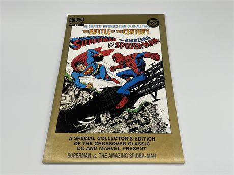 SUPER MAN VS THE AMAZING SPIDER-MAN