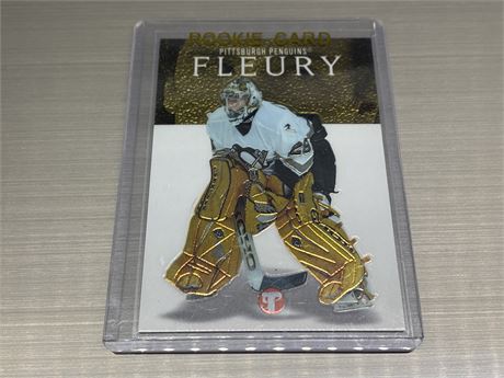 2003/04 TOPPS MARC ANDRE FLEURY ROOKIE #595/1199 - MINT