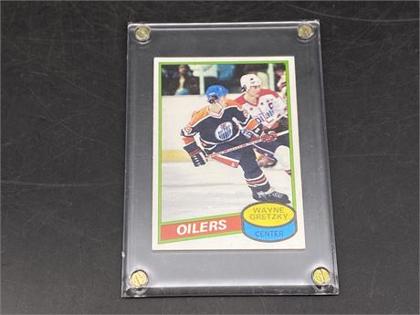 GRETZKY 2ND YEAR CARD TOPPS
