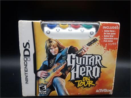 GUITAR HERO ON TOUR - MINT CONDITION - DS