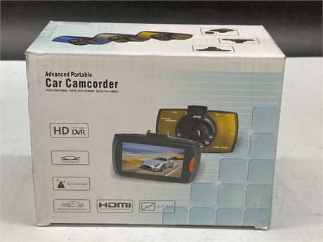 CAR CAMCORDER - NEW IN BOX