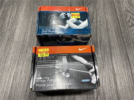 NIKE WRIST & ANKLE WEIGHTS