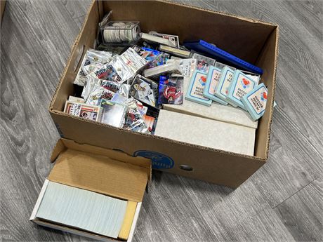 LARGE BOX OF NHL CARDS