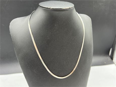 925 STERLING NECKLACE (18”)
