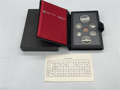 1984 RCM UNCIRCULATED DOUBLE DOLLAR SET - CONTAINS SILVER