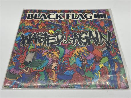 BLACK FLAG - WASTED AGAIN - NEAR MINT (NM)