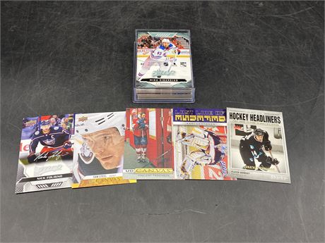 (40) NHL INSERT CARDS