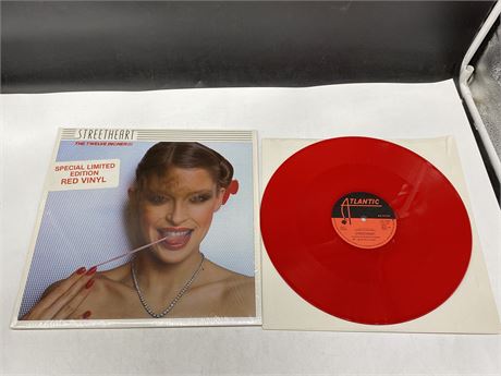 STREETHEART - THE TWELVE INCHER - RED VINYL NEAR MINT (NM) WITH SHRINK WRAP