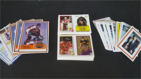 47 MINI O PEE CHEE CARDS 1988 & 26 STICKER CARDS 89-90