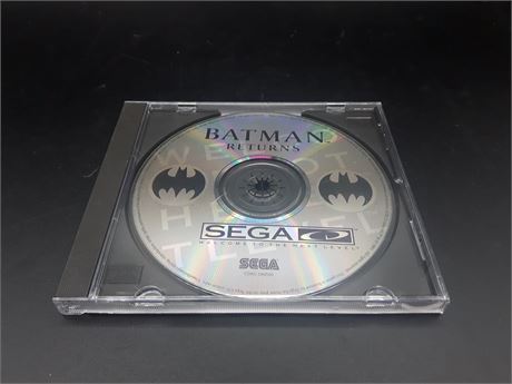 BATMAN RETURNS - VERY GOOD CONDITION - SEGA CD