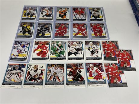 23 MISC YOUNG GUNS CARDS