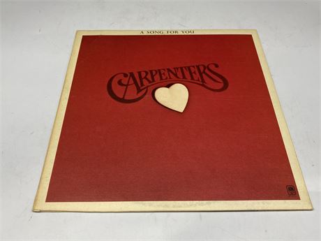 CARPENTERS - A SONG FOR YOU - NEAR MINT (NM)