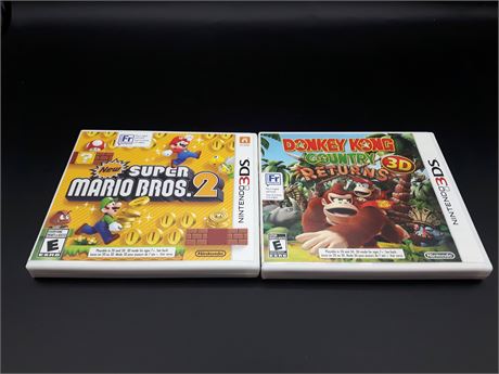 DONKEY KONG - NEW SUPER MARIO BROS - 3DS