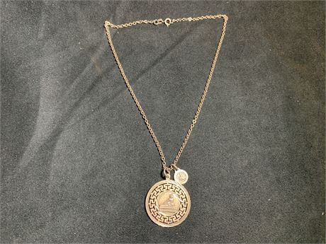 STERLING 925 NECKLACE W/PENDANT