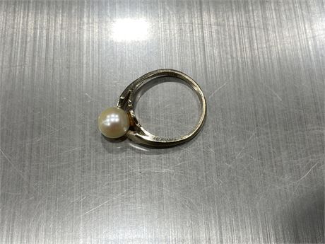 10K GOLD RING - VERY SMALL, LADIES PINKY RING