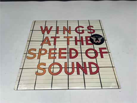 SEALED - WINGS - AT THE SPEED OF SOUND