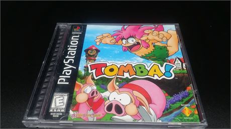 COMPLETE -EXCELLENT CONDITION - TOMBA PLAYSTATION ONE