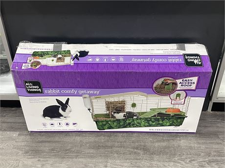 ALL LIVING THINGS RABBIT CAGE IN BOX - SPECS IN PHOTOS