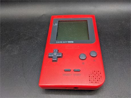 GAMEBOY POCKET CONSOLE - TESTED & WORKING