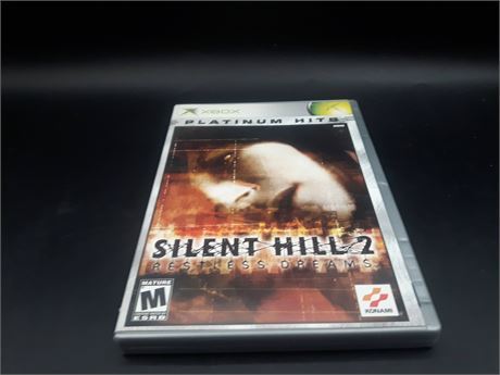 SILENT HILL 2 RESTLESS DREAMS - VERY GOOD CONDITION - XBOX