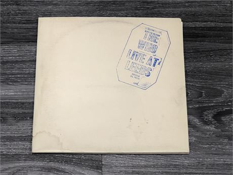 THE WHO (GOOD CONDITION)