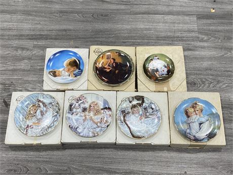 7 VARIOUS COLLECTORS PLATES