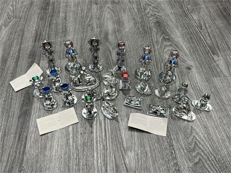 LOT OF STUDIO M SILVER PLATED COLLECTABLES
