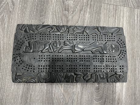 INDIGENOUS FIRST NATIONS CRIB CRIBBAGE BOARD