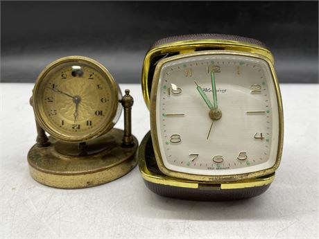 RMS QUEEN MARY & GERMAN CLOCKS