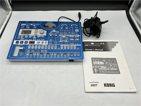 KORG EMX-1 MUSIC PRODUCTION STATION W/MANUAL & CORD - WORKS