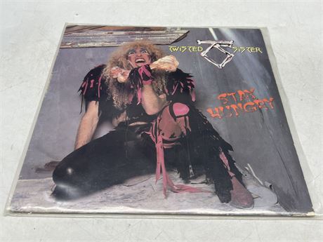 TWISTED SISTER - STAY HUNGRY - VG (Slightly scratched)