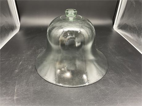 LARGE BELL SHAPED GLASS PIECE