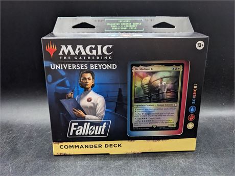 SEALED - MAGIC THE GATHERING FALLOUT COMMANDER DECK
