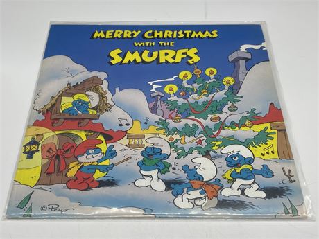 MERRY CHRISTMAS WITH THE SMURFS - EXCELLENT (E)