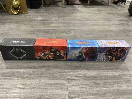 4 BOXES OF RANDOM MAGIC THE GATHERING CARDS