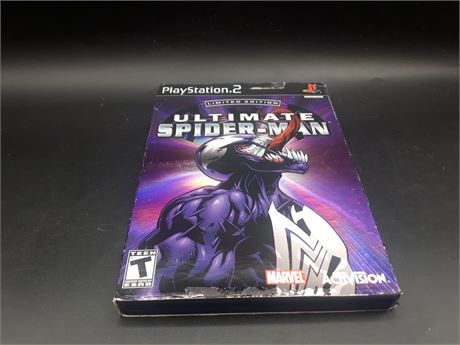 ULTIMATE SPIDERMAN - LIMITED EDITION - WITH RARE SLIPCOVER - PS2