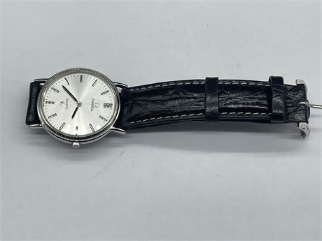 OMEGA QUARTZ WATCH JAPAN MOVT - UNAUTHENTICATED