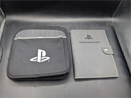 LIMITED EDITION SONY PLAYSTATION BAG & NOTEBOOK (PROMO ITEMS)