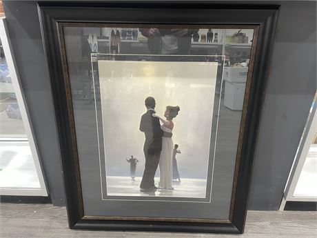 JACK VETTRIANO PRINT “DANCE ME TO THE END OF LOVE” 34”x40”