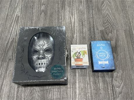 3 NEW HARRY POTTER COLLECTABLES