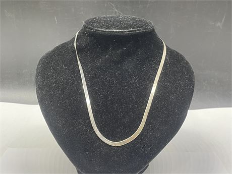 925 STERLING ITALY NECKLACE (18”)
